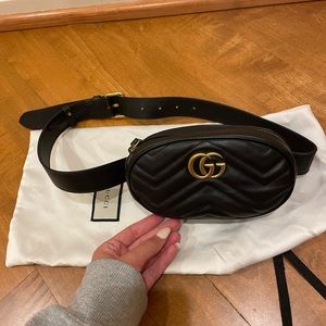 NWT Gucci GG Marmont Belt Bag